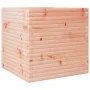 Jardinera de madera maciza de abeto Douglas 70x70x68,5 cm de vidaXL, Maceteros y jardineras - Ref: Foro24-3282477, Precio: 20...