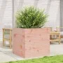 Jardinera de madera maciza de abeto Douglas 70x70x68,5 cm de vidaXL, Maceteros y jardineras - Ref: Foro24-3282477, Precio: 20...