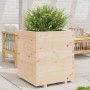 Jardinera madera maciza de pino 60x60x72,5 cm de vidaXL, Maceteros y jardineras - Ref: Foro24-3282579, Precio: 186,87 €, Desc...