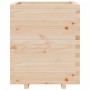 Jardinera madera maciza de pino 60x60x72,5 cm de vidaXL, Maceteros y jardineras - Ref: Foro24-3282579, Precio: 186,87 €, Desc...