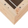 Jardinera madera maciza de pino 60x60x72,5 cm de vidaXL, Maceteros y jardineras - Ref: Foro24-3282579, Precio: 186,87 €, Desc...