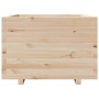 Jardinera de madera maciza de pino 70x70x49,5 cm de vidaXL, Maceteros y jardineras - Ref: Foro24-3282524, Precio: 156,74 €, D...