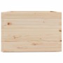 Jardinera de madera maciza de pino 70x70x49,5 cm de vidaXL, Maceteros y jardineras - Ref: Foro24-3282524, Precio: 156,74 €, D...