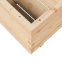 Jardinera de madera maciza de pino 70x70x49,5 cm de vidaXL, Maceteros y jardineras - Ref: Foro24-3282524, Precio: 156,74 €, D...