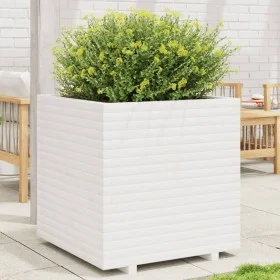 Jardinera madera maciza de pino blanco 70x70x72,5 cm de vidaXL, Maceteros y jardineras - Ref: Foro24-3282585, Precio: 256,62 ...