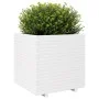 Jardinera madera maciza de pino blanco 70x70x72,5 cm de vidaXL, Maceteros y jardineras - Ref: Foro24-3282585, Precio: 256,62 ...