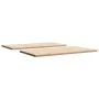 Rectangular table top 2 pcs pine wood 70x35x1.7 cm by vidaXL, Table tops - Ref: Foro24-847412, Price: 29,67 €, Discount: %