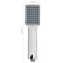 Alcachofa de ducha con flexo de 1,5 m cromado de vidaXL, Cabezales de ducha - Ref: Foro24-146490, Precio: 35,16 €, Descuento: %