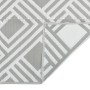 Alfombra de exterior PP gris 140x200 cm de vidaXL, Protectores para exterior - Ref: Foro24-368566, Precio: 27,91 €, Descuento: %