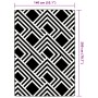 Alfombra de exterior PP gris 140x200 cm de vidaXL, Protectores para exterior - Ref: Foro24-368566, Precio: 27,91 €, Descuento: %
