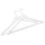 Juego perchas ropa 100 uds antideslizantes madera dura blanco de vidaXL, Perchas - Ref: Foro24-289916, Precio: 135,96 €, Desc...