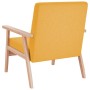 Sillón de tela amarillo en Sillones | Comprar online en Foru.es