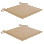Set comedor de jardín plegable 3 piezas madera de teca cojines de vidaXL, Conjuntos de jardín - Ref: Foro24-3063174, Precio: ...