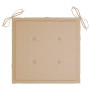 Sillas de jardín plegables 2 uds cojines madera maciza acacia de vidaXL, Sillas de jardín - Ref: Foro24-3064539, Precio: 138,...