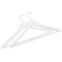 Juego de perchas ropa 20 uds antideslizantes madera dura blanco de vidaXL, Perchas - Ref: Foro24-289914, Precio: 40,49 €, Des...