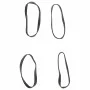 Bandas de trenzas de caballo silicona negro 500 unidades de vidaXL, Cuidado de caballos - Ref: Foro24-172493, Precio: 12,14 €...