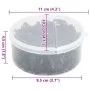 Bandas de trenzas de caballo silicona negro 500 unidades de vidaXL, Cuidado de caballos - Ref: Foro24-172493, Precio: 12,14 €...