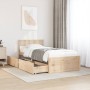 Estructura de cama con cajones madera maciza de pino 90x200 cm de vidaXL, Camas y somieres - Ref: Foro24-846792, Precio: 169,...