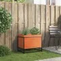 Jardinera de madera maciza pino marrón cera 60x40x50 cm de vidaXL, Maceteros y jardineras - Ref: Foro24-847025, Precio: 66,79...