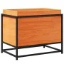 Jardinera de madera maciza pino marrón cera 60x40x50 cm de vidaXL, Maceteros y jardineras - Ref: Foro24-847025, Precio: 66,79...