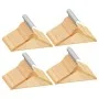 Juego de perchas para ropa 100 uds antideslizantes madera dura de vidaXL, Perchas - Ref: Foro24-289913, Precio: 144,96 €, Des...