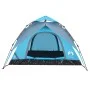 Tienda de campaña iglú 3 personas apertura rápida azul de vidaXL, Tiendas de campaña - Ref: Foro24-4004178, Precio: 81,80 €, ...
