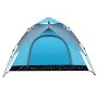Tienda de campaña iglú 3 personas apertura rápida azul de vidaXL, Tiendas de campaña - Ref: Foro24-4004178, Precio: 81,80 €, ...