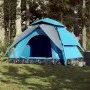 Tienda de campaña iglú 5 personas apertura rápida azul de vidaXL, Tiendas de campaña - Ref: Foro24-4004186, Precio: 103,56 €,...