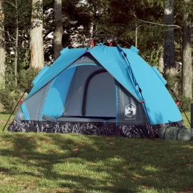 Tienda de campaña iglú 2 personas apertura rápida azul de vidaXL, Tiendas de campaña - Ref: Foro24-4004190, Precio: 58,04 €, ...