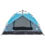 Tienda de campaña iglú 2 personas apertura rápida azul de vidaXL, Tiendas de campaña - Ref: Foro24-4004190, Precio: 58,04 €, ...