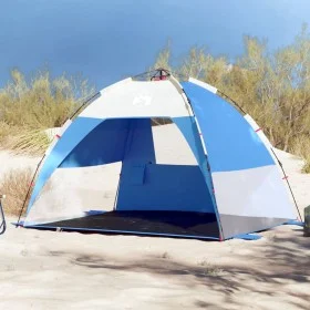 Tienda de playa 2 personas impermeable apertura rápida azul de vidaXL, Tiendas de campaña - Ref: Foro24-4005299, Precio: 67,5...
