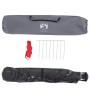Tienda de playa 2 personas impermeable apertura rápida gris de vidaXL, Tiendas de campaña - Ref: Foro24-4005301, Precio: 61,4...