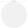 Matte PVC table protector Ø 80 cm 2 mm by vidaXL, Table accessories - Ref: Foro24-288248, Price: 25,05 €, Discount: %