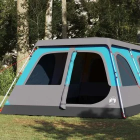 Tienda de campaña iglú 8 personas apertura rápida azul de vidaXL, Tiendas de campaña - Ref: Foro24-4004237, Precio: 310,26 €,...