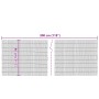 Valla de jardín de caña 300x80 cm de vidaXL, Paneles de vallas - Ref: Foro24-365756, Precio: 31,10 €, Descuento: %
