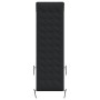 Cojín de tumbona piel sintética de ante negro 160x50x10 cm de vidaXL, Cojines para sillas y sofás - Ref: Foro24-366542, Preci...