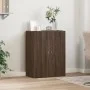 Armario archivador madera ingeniería roble marrón 60x32x77,5cm de vidaXL, Armarios archivadores - Ref: Foro24-840771, Precio:...
