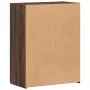 Armario archivador madera ingeniería roble marrón 60x32x77,5cm de vidaXL, Armarios archivadores - Ref: Foro24-840771, Precio:...
