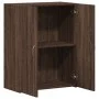 Armario archivador madera ingeniería roble marrón 60x32x77,5cm de vidaXL, Armarios archivadores - Ref: Foro24-840771, Precio:...