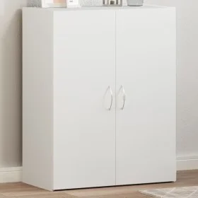 White engineered wood filing cabinet 60x32x77.5 cm by vidaXL, Filing cabinets - Ref: Foro24-840765, Price: 66,43 €, Discount: %
