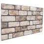3D-Wandpaneele 10 Einheiten EPS hellbraun 100x50 cm von vidaXL, Wandverkleidung - Ref: Foro24-4008546, Preis: 211,27 €, Rabat...