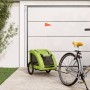 Remolque de bicicleta mascotas hierro tela Oxford verde de vidaXL, Cochecitos para mascotas - Ref: Foro24-93969, Precio: 97,2...