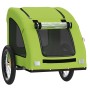Remolque de bicicleta mascotas hierro tela Oxford verde de vidaXL, Cochecitos para mascotas - Ref: Foro24-93969, Precio: 97,2...