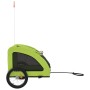 Remolque de bicicleta mascotas hierro tela Oxford verde de vidaXL, Cochecitos para mascotas - Ref: Foro24-93969, Precio: 97,2...