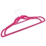 Juego de perchas ropa 20 uds antideslizantes terciopelo rosa de vidaXL, Perchas - Ref: Foro24-289923, Precio: 23,96 €, Descue...