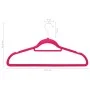 Juego de perchas ropa 20 uds antideslizantes terciopelo rosa de vidaXL, Perchas - Ref: Foro24-289923, Precio: 23,96 €, Descue...