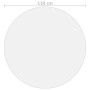 Protector de mesa PVC transparente Ø 110 cm 2 mm de vidaXL, Accesorios para mesas - Ref: Foro24-288253, Precio: 38,56 €, Desc...