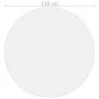 Transparent PVC table protector Ø 110 cm 2 mm by vidaXL, Table accessories - Ref: Foro24-288253, Price: 41,35 €, Discount: %