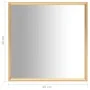 Espejo dorado 40x40 cm de vidaXL, Espejos - Ref: Foro24-322742, Precio: 27,66 €, Descuento: %