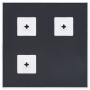 Espejo blanco 40x40 cm de vidaXL, Espejos - Ref: Foro24-322716, Precio: 34,00 €, Descuento: %